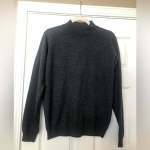 Charter Club Classic Merino Wool Mock Turtleneck Sweater